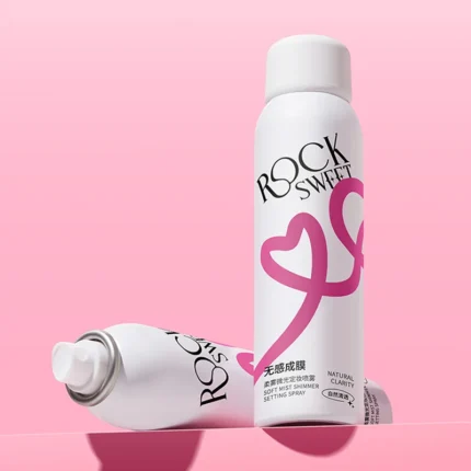 ROCK SWEET Makeup Setting Spray Long Lasting Oil Control, Waterproof & Sweatproof, Easy to Carry - Image 4