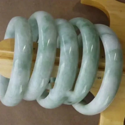 Real Jade Natural Ice Green Jade Bracelet Original Certified Luxury Bracelet For Women Wholesale Gifts Girlfriends - Image 3