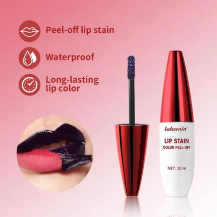 Lip Stain Peel Off 24 Hours Water Resistant Lipsticks Makeup Liquid Lipstick Matte Lipstick for Lips Stick Free Shipping Ink - Image 3