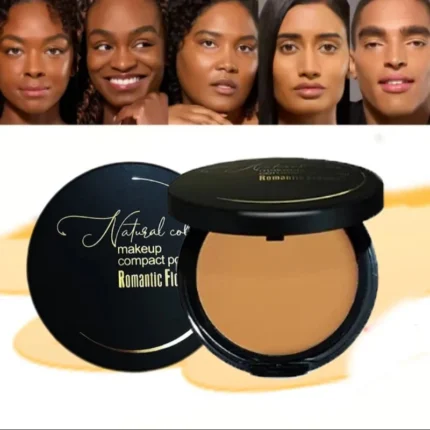 3-color Dark Powder Bronze Powder Dark Skin Foundation Oil Control Concealer Brighten The Face Create Three-dimensional Makeup - Image 19