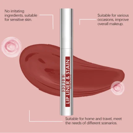 Peel off Lip Liner Lip Gloss Long Lasting Matte Waterproof Lipstick for Lips Non Stick Castor Oil for Moisturizing Lips Makeup - Image 15