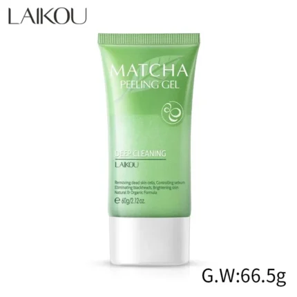 LAIKOU Matcha Exfoliating Exfoliate Peeling Gel Facial Scrub Moisturise  Nourishing Repair Scrubs Face Cream Skin Care - Image 3