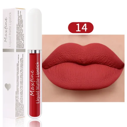 Liquid Matte Lip Gloss High Saturation Color Rendering  Long lasting And Waterproof  Not Easy To Peel Off Liquid Lipstick - Image 11