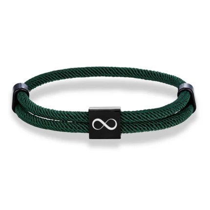 MKENDN Classic Men Infinity Bracelet Adjustable Nautical Rope Bracelets For Women Black Stainless Steel Couple Jewelry Gifts - Image 10