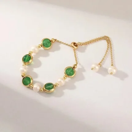 5Pcs Set Gold/Silver Color Fashion Charm Bracelet Women Retro Glossy Geometric Metal Twist Chain Bangles Bracelet Set Jewelry - Image 76