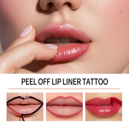 Peel Off Lip Liner Waterproof Long Lasting Liquid Lip Stick Non- Stick Liner Lasting Lip Stain Transfer-proof Lipstick - Image 3