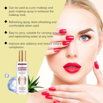 Moisturizing Setting Spray Face Make up Waterproof Lasting  Matte Natural Refreshing Oil Control Foundation Makeup Fixer Spray - Image 3