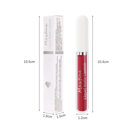Liquid Matte Lip Gloss High Saturation Color Rendering  Long lasting And Waterproof  Not Easy To Peel Off Liquid Lipstick - Image 5