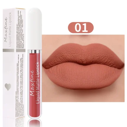 Liquid Matte Lip Gloss High Saturation Color Rendering  Long lasting And Waterproof  Not Easy To Peel Off Liquid Lipstick - Image 13