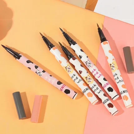4 Colors Brown Lying Silkworm Liquid Eyeliner Pen Waterproof Big Eyes Makeup Smooth Quick-drying Women Cosmetics Beauty Tools - Image 23