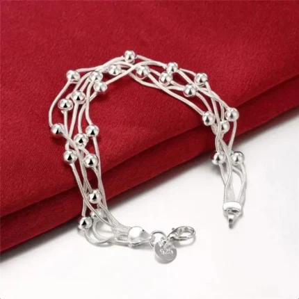 Certified 925 Sterling Silver Original  Bracelets Pearls Bamboo Knots  for Women Luxury Brand Jewelry Handicraft Beaded Gift - Image 24