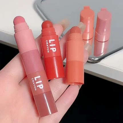 4pc/set Lipstick Korean Girl Group Mini Crayon Lipstick Long Lasting Matte Lip Makeup Tint Easy To Color Sexy Waterproof Lippie - Image 23