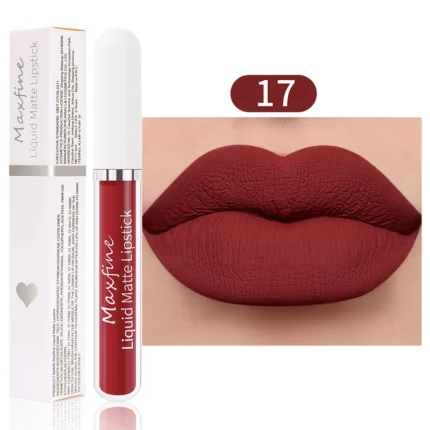 Liquid Matte Lip Gloss High Saturation Color Rendering  Long lasting And Waterproof  Not Easy To Peel Off Liquid Lipstick - Image 7