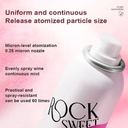 ROCK SWEET Makeup Setting Spray Long Lasting Oil Control, Waterproof & Sweatproof, Easy to Carry - Image 8