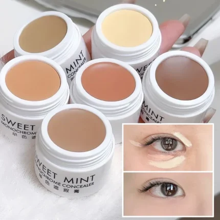 Matte Concealer Palette Cream Texture Covers Acne Marks Dark Circles Multifunction Face Makeup Lasting Brighten Face Cosmetics - Image 14
