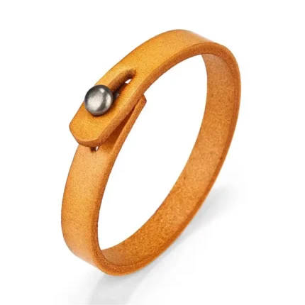 Jiayiqi Vintage Genuine Leather Wrap Cord Cuff Bracelet For Hand Wrist Wristband Men Woman Punk Bangle Couple Jewelry Gift - Image 7
