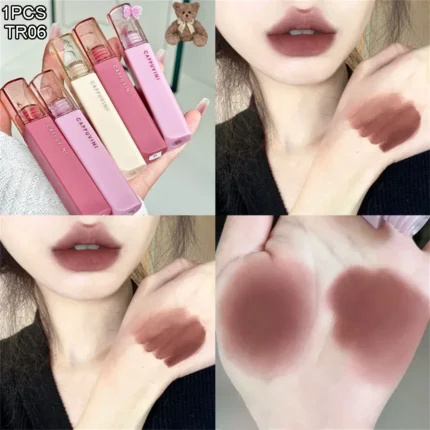 1pcs Summer Matte Lipstick Long Lasting Makeups Liquid Lip Gloss Waterproof Lip Glaze Sheglam  Tint Lip Ink Korean Cosmetic - Image 11