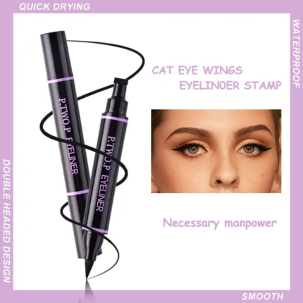 P.TWO.P Stamp Eyeliner Pencil 1 Pcs Double-ended Waterproof Quick Drying Long-Lasting Liquid Eyeliner Makeup Eyes Cosmetics Tool - Image 13