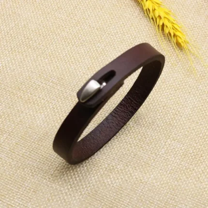 Jiayiqi Vintage Genuine Leather Wrap Cord Cuff Bracelet For Hand Wrist Wristband Men Woman Punk Bangle Couple Jewelry Gift - Image 12