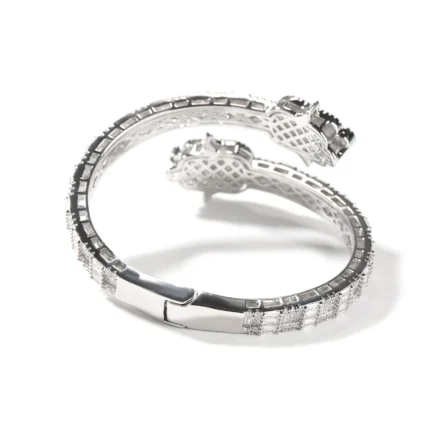 Uwin Hand Bracelet Prong Setting Bling Cubic Zirconia Baguette Cz Cuff Bangle Luxury Gift For Women Hip Hop Jewelry - Image 6