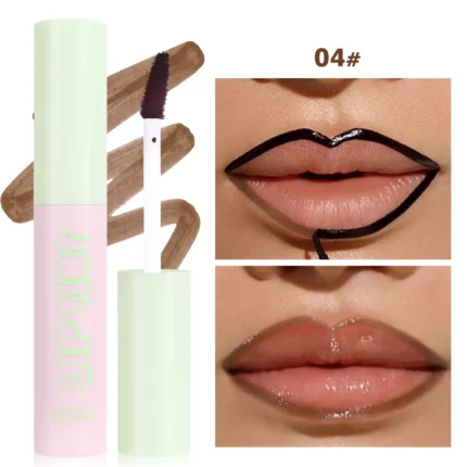 Rose Pink Peel Off Liquid Lipstick Waterproof Long Lasting LipGloss Matte Outline Contour Tattoo Lip Tear Pull LipLiner Cosmetic - Image 7