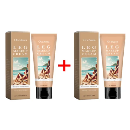 Leg Makeup Cream Concealer Long Lasting Waterproof Anti Transfer Even Skin Tone Glow Enhancer Wheat Tan Brown Foundation Lotion - Image 10