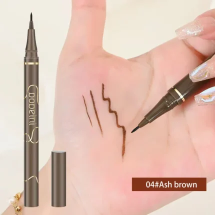 Ultra-Fine Waterproof Liquid Eyeliner – Smudge-Proof, Long-Lasting, Fast-Drying, Easy to Use, Bold Eye Definition for Daily Make - Image 10