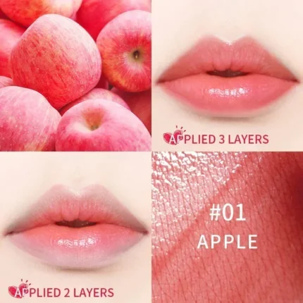 Water Mirror Lip Gloss 4 Color Moisturizing Lip Glaze Long Lasting Lip Ink Face Lip Dual Purpose Liquid Lipstick Cosmetic Makeup - Image 8