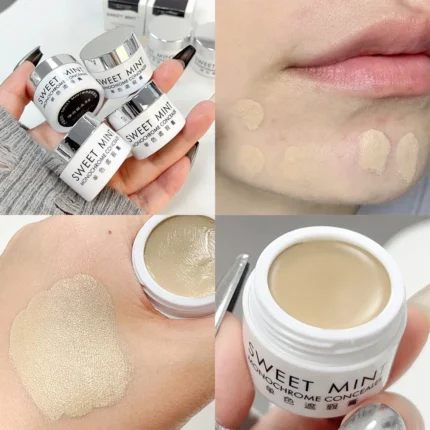 Matte Concealer Palette Cream Texture Covers Acne Marks Dark Circles Multifunction Face Makeup Lasting Brighten Face Cosmetics - Image 10
