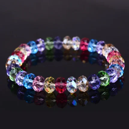 New AB Crystal Beaded Bracelets Women Sweet Temperament Handwork Bracelets&Bangles Charms Jewelry Making Men Bracelet - Image 3