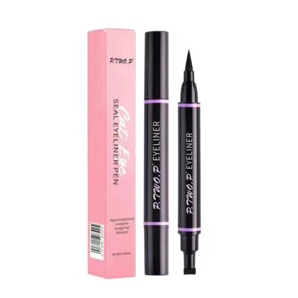 P.TWO.P Stamp Eyeliner Pencil 1 Pcs Double-ended Waterproof Quick Drying Long-Lasting Liquid Eyeliner Makeup Eyes Cosmetics Tool - Image 8
