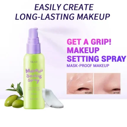 Makeup Setting Spray Face Primer Foundation Base Fixer Fix Lasting Waterproof Foundation Long Lasting Make Up Hydrate Spray - Image 6