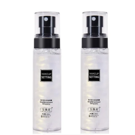 Shimmer Star Glitter quicksand Makeup Setting Spray Long Lasting Oil Control Waterproof Fixer Moisturizing - Image 16