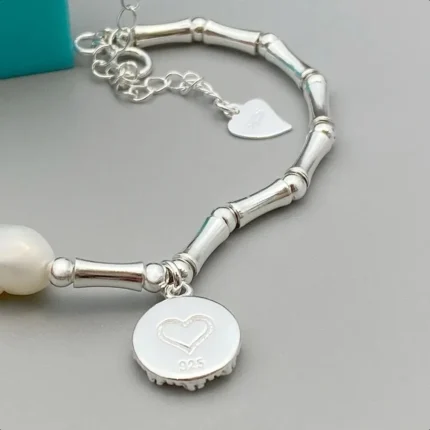 Certified 925 Sterling Silver Original  Bracelets Pearls Bamboo Knots  for Women Luxury Brand Jewelry Handicraft Beaded Gift - Image 12