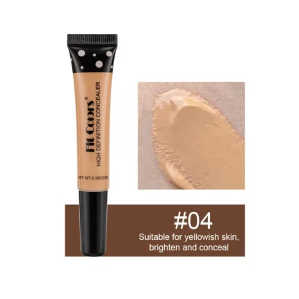 Fit Colors 8 Color Concealer Flexible Moisturizing Liquid Foundation Covering Dark Circles And Acne Spots Face Makeup Concealer - Image 11