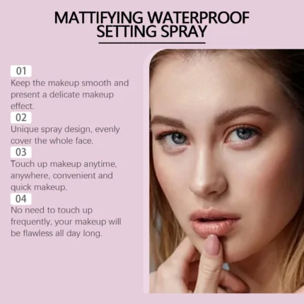 Makeup Fixer Spray Waterproof Moisturizing Face Make up Lasting Oil Control Natural Matte Refreshing Makeup Setting Spray - Image 12