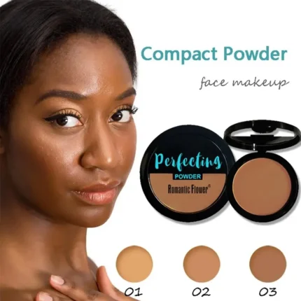 3-color Dark Powder Bronze Powder Dark Skin Foundation Oil Control Concealer Brighten The Face Create Three-dimensional Makeup - Image 3