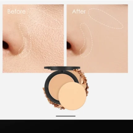 FOCALLURE 3 Colors Make Up Face Powder Brighten Oil-control Nude Makeup Pressed Powder Foundation Makeup Base Cosmetics - Image 4