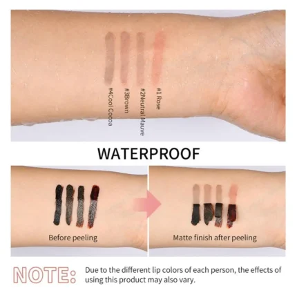 4colors Peel Off Lip Liner Waterproof Long Lasting Lipliner Pencil Moisturising Lips Gloss Tattoo Lipgloss Lipsticks Cosmetics - Image 17