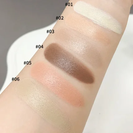 Matte Concealer Palette Cream Texture Covers Acne Marks Dark Circles Multifunction Face Makeup Lasting Brighten Face Cosmetics - Image 6