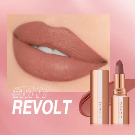 O.TWO.O Matte Lipstick Long Lasting Waterproof Lip Stick Smudge-free Classic Highly Pigmented Velvet Finish Lip Tint Makeup - Image 10