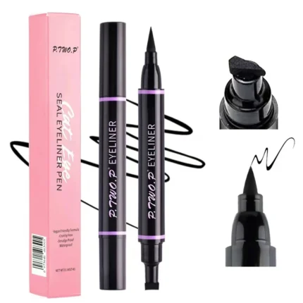 P.TWO.P Stamp Eyeliner Pencil 1 Pcs Double-ended Waterproof Quick Drying Long-Lasting Liquid Eyeliner Makeup Eyes Cosmetics Tool - Image 15