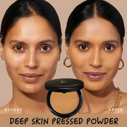 3-color Dark Powder Bronze Powder Dark Skin Foundation Oil Control Concealer Brighten The Face Create Three-dimensional Makeup - Image 15