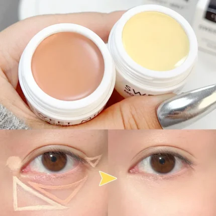 Matte Concealer Palette Cream Texture Covers Acne Marks Dark Circles Multifunction Face Makeup Lasting Brighten Face Cosmetics - Image 12