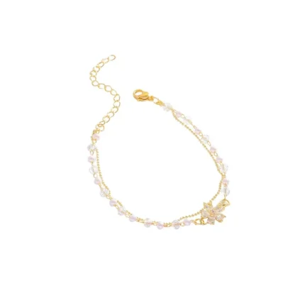 5Pcs Set Gold/Silver Color Fashion Charm Bracelet Women Retro Glossy Geometric Metal Twist Chain Bangles Bracelet Set Jewelry - Image 59