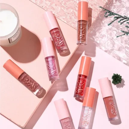 4 PCS Lip Ink Oil Set Hydrating Lip Gloss Pack Kit Moisturizer Waterproof Lip Tint Korean Makeup For Women Cosmetics (Copy) - Image 5