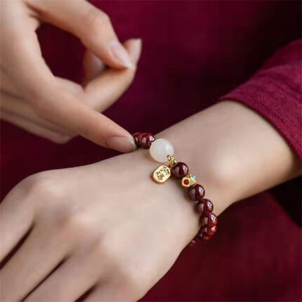 Lucky Wealth Red String Bead Bracelet Bangle Handmade Adjustable Attract Money Wealth Bracelet For Women Men - Image 15