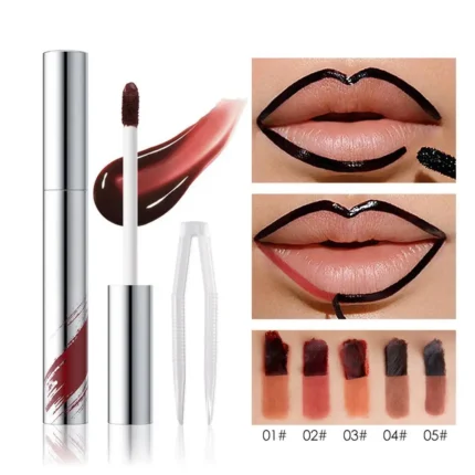 Peel Off Lip Liner Stain Long Lasting Lip Liner Matte Finish Waterproof Long Lasting Peel Off Lipgloss Lipstick Makeup for Women - Image 14