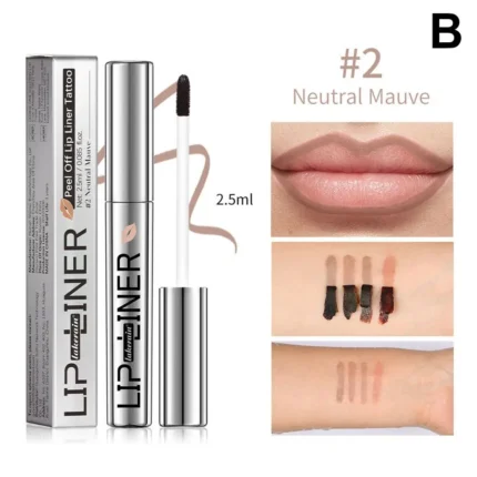 4colors Peel Off Lip Liner Waterproof Long Lasting Lipliner Pencil Moisturising Lips Gloss Tattoo Lipgloss Lipsticks Cosmetics - Image 8