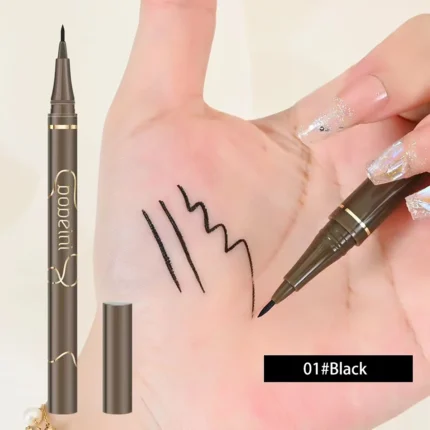 Ultra-Fine Waterproof Liquid Eyeliner – Smudge-Proof, Long-Lasting, Fast-Drying, Easy to Use, Bold Eye Definition for Daily Make - Image 8